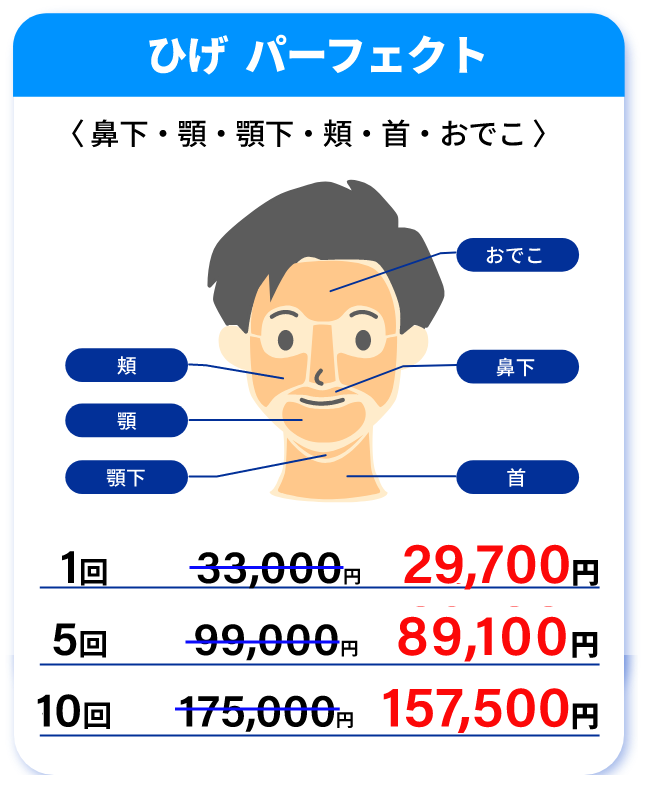 ひげ パーフェクト
